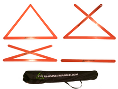 The Training Triangle® Team Set of 9 + Carrying Bag + Triangle Training Method eBook