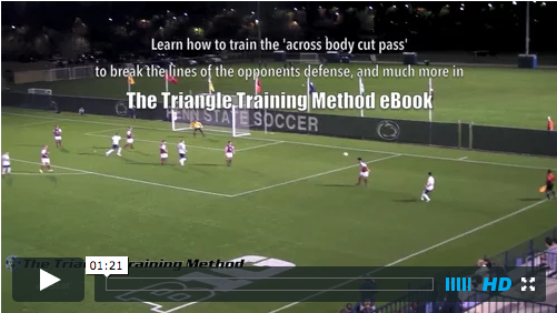 End Product of Training the Across Body Cut Pass with The Triangle Training Method