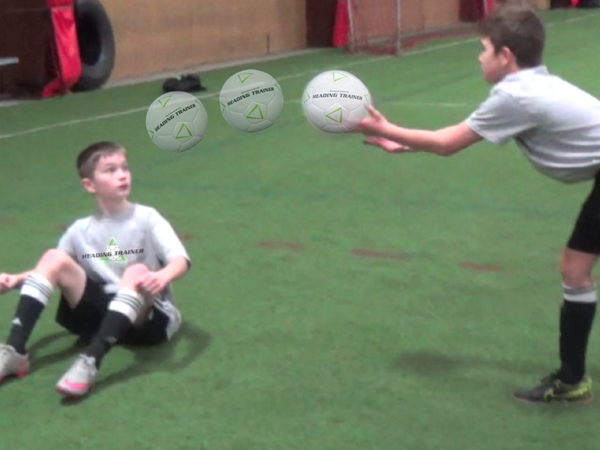 Heading Trainer Team Set of 6 Soccer Balls – The Training Triangle